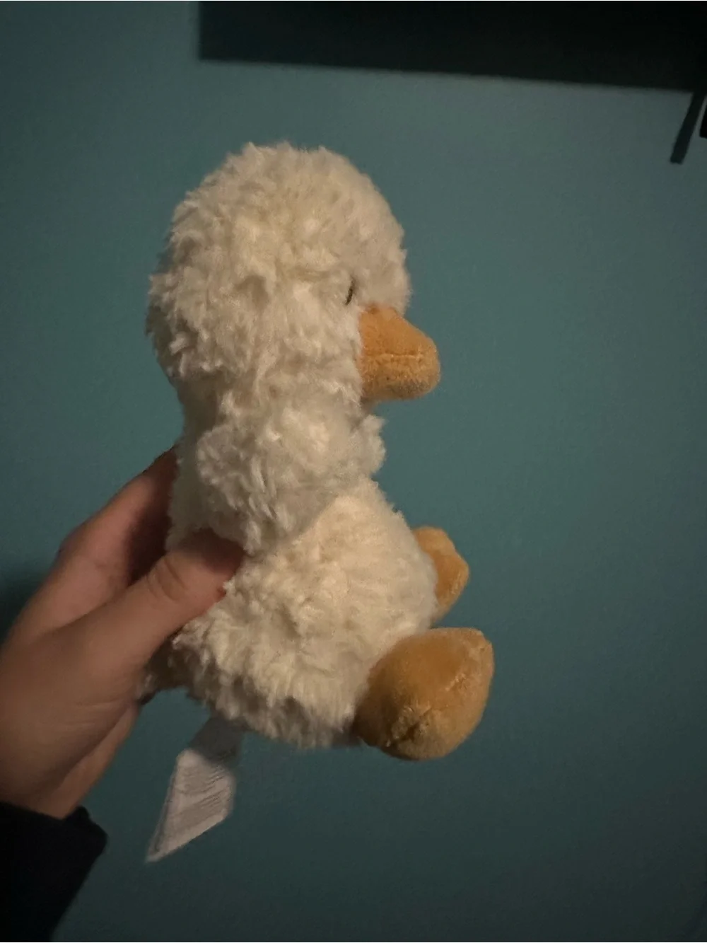 Jellycat Duckling Soft Toy - Cream and Orange Small Pet Plush